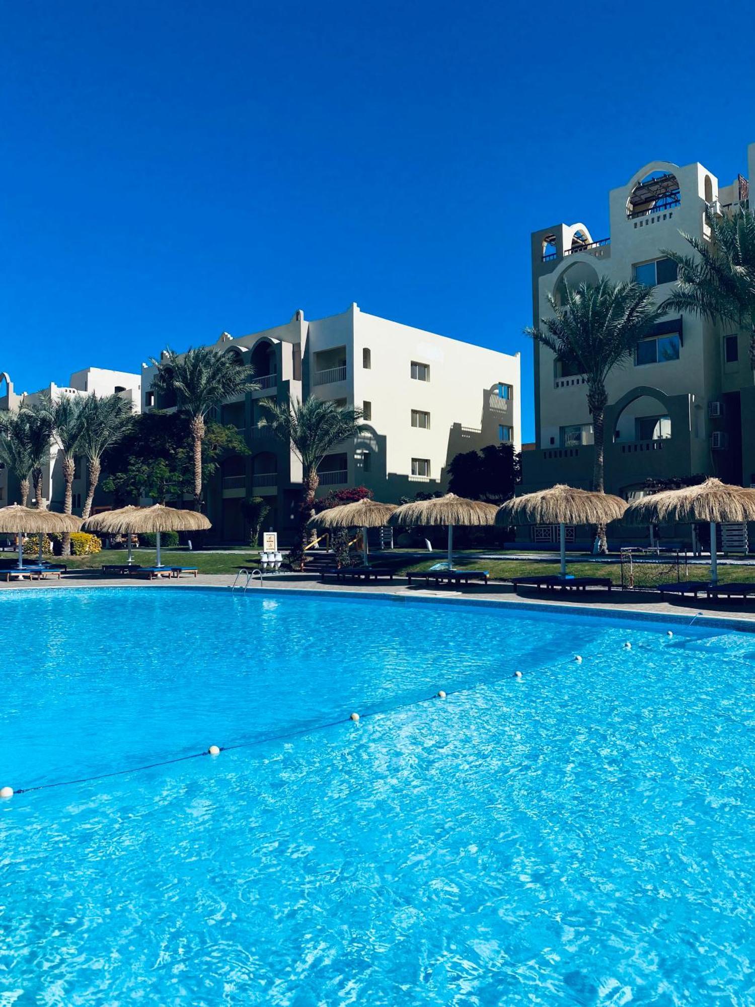 Apartment In El Karma Aqua Beach Resort Hurghada Near El Gouna Dış mekan fotoğraf